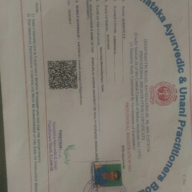 Dr Bhoomika B R On X Here Goes My Provisional Registration 42 OFF